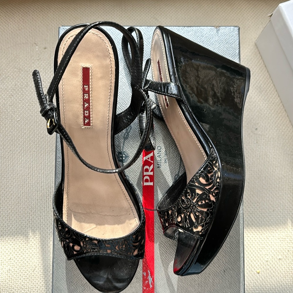 Like new Prada wedges